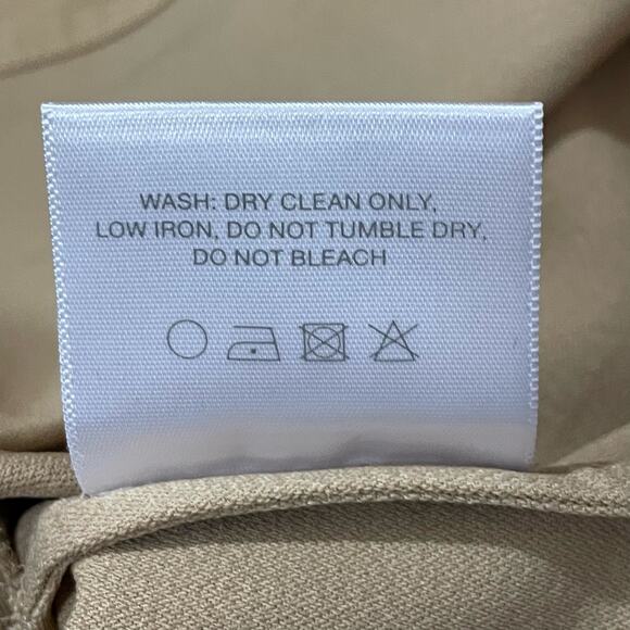 Totême Santa Marta Crepe Dress - Sand - Large - Picture 10 of 11